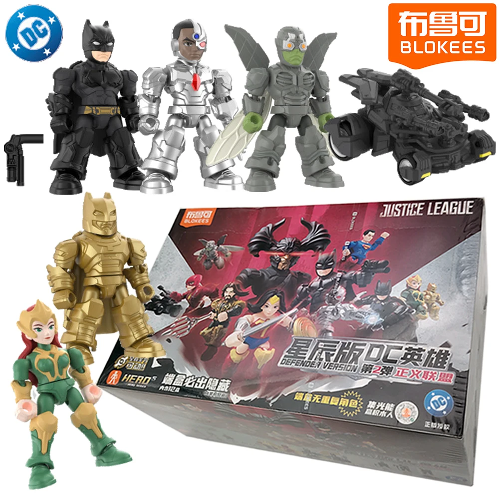 New Original BLOKEES Child's Collection Limited Model Ornament DC Hero Justice League Cool Character Blind Box Family Table Toys
New Original BLOKEES Child's Collection Limited Model Ornament DC Hero Justice League Cool Character Blind Box Family Table Toys
