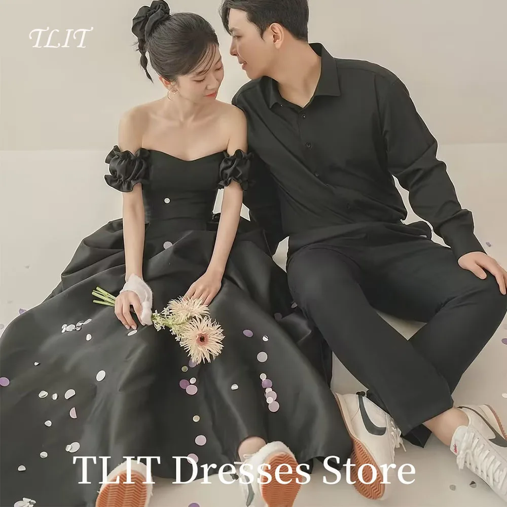 TLIT Black Satin A-line Evening Gown Dress Off shoulder Strapless Prom Gown Customized Sexy Backless Formal Occasions Dresses
TLIT Black Satin A-line Evening Gown Dress Off shoulder Strapless Prom Gown Customized Sexy Backless Formal Occasions Dresses