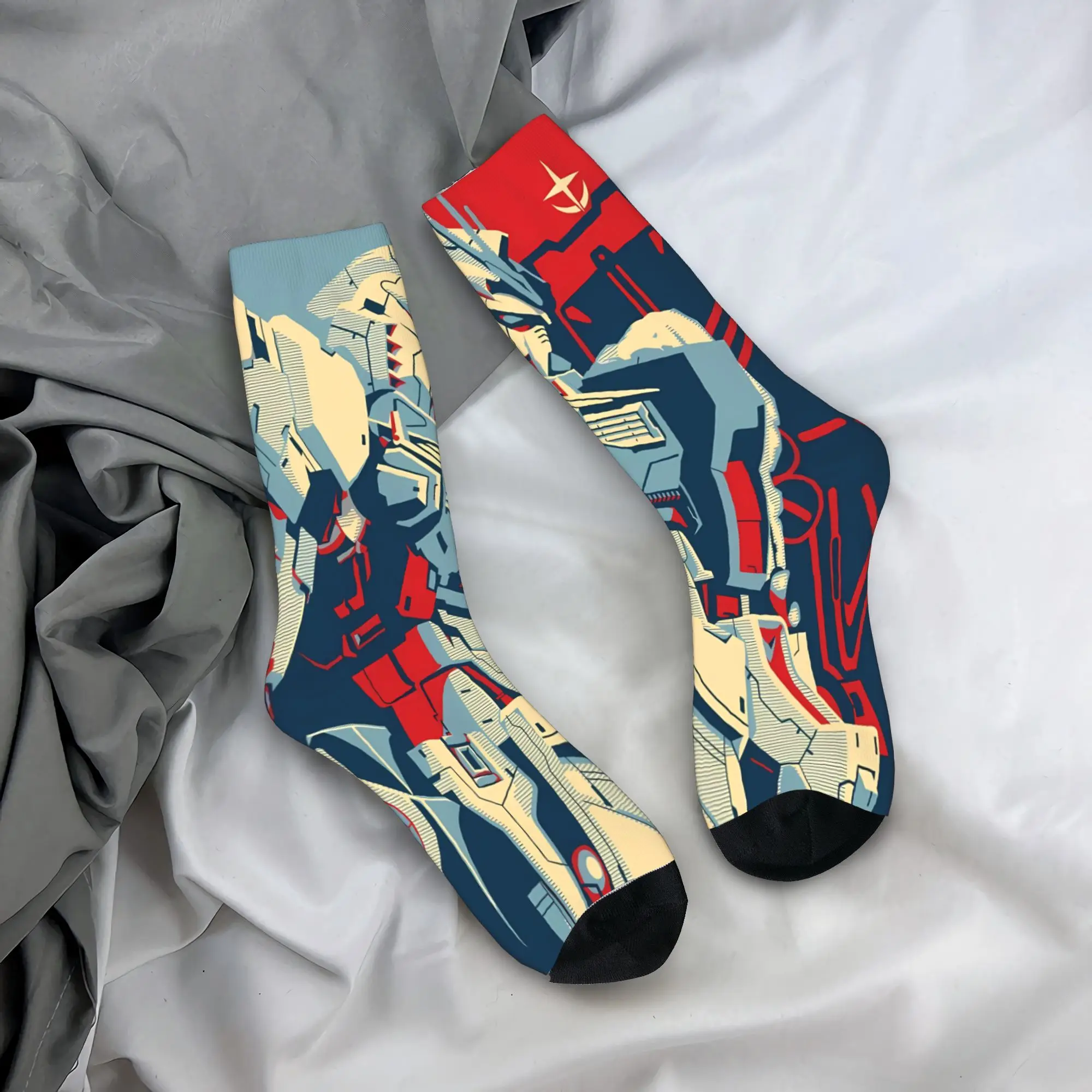 Mecha Robot Anime Gundam Socks Funny Stockings Autumn Anti-Slip Women Men Socks Warm Soft Printed Running Sports Socks
Mecha Robot Anime Gundam Socks Funny Stockings Autumn Anti-Slip Women Men Socks Warm Soft Printed Running Sports Socks