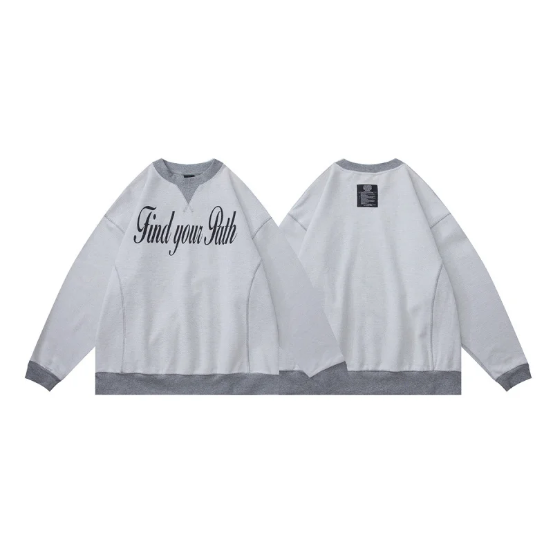 WESTSHAN Top Quality EU US Size Street Wear Fall Winter 500g Heavyweight Letter Print Crew Neck Long Sleeve Tshirt for Men
WESTSHAN Top Quality EU US Size Street Wear Fall Winter 500g Heavyweight Letter Print Crew Neck Long Sleeve Tshirt for Men