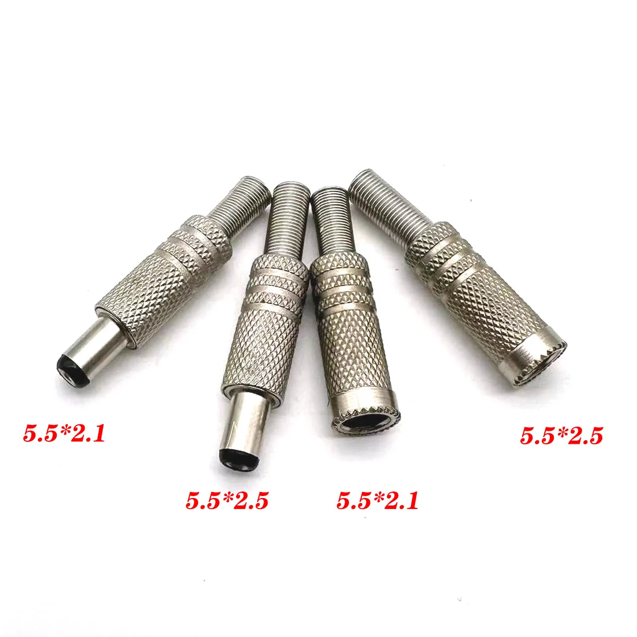 100pcs DC-5.5*2.1/5.5*2.5mm DC Power Plug Socket Connector Male Female DIY Waterproof DC Jack Port 5.5×2.5 5.5×2.1mm Plug
100pcs DC-5.5*2.1/5.5*2.5mm DC Power Plug Socket Connector Male Female DIY Waterproof DC Jack Port 5.5×2.5 5.5×2.1mm Plug
