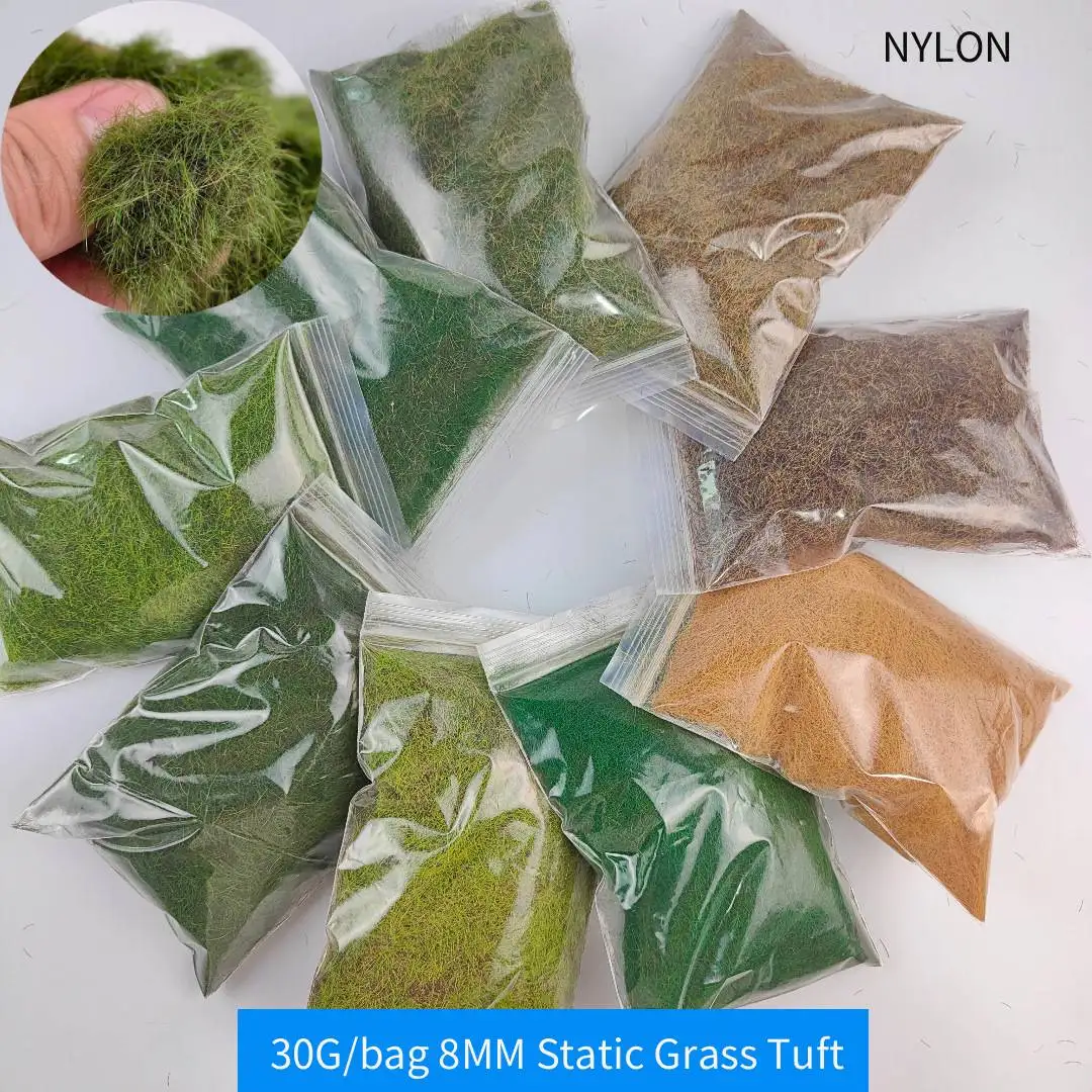 Diy Model Making 8mm Miniature Grass Tuft for Railway Train Layout/Military Scene/Wargame Kits/Sandtable Landscape/Diorama 30g
Diy Model Making 8mm Miniature Grass Tuft for Railway Train Layout/Military Scene/Wargame Kits/Sandtable Landscape/Diorama 30g