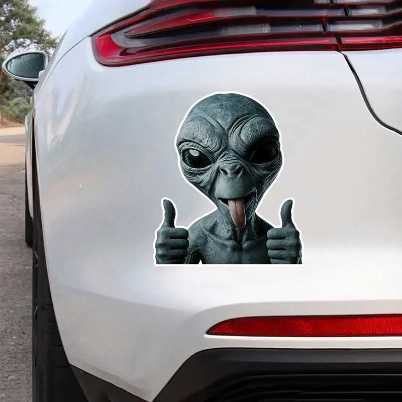Funny Aliens Car Sticker Vinyl Decal Waterproof Rear Window Motorcycle Camper Bumper Truck Laptop Decoration SH1633
Funny Aliens Car Sticker Vinyl Decal Waterproof Rear Window Motorcycle Camper Bumper Truck Laptop Decoration SH1633