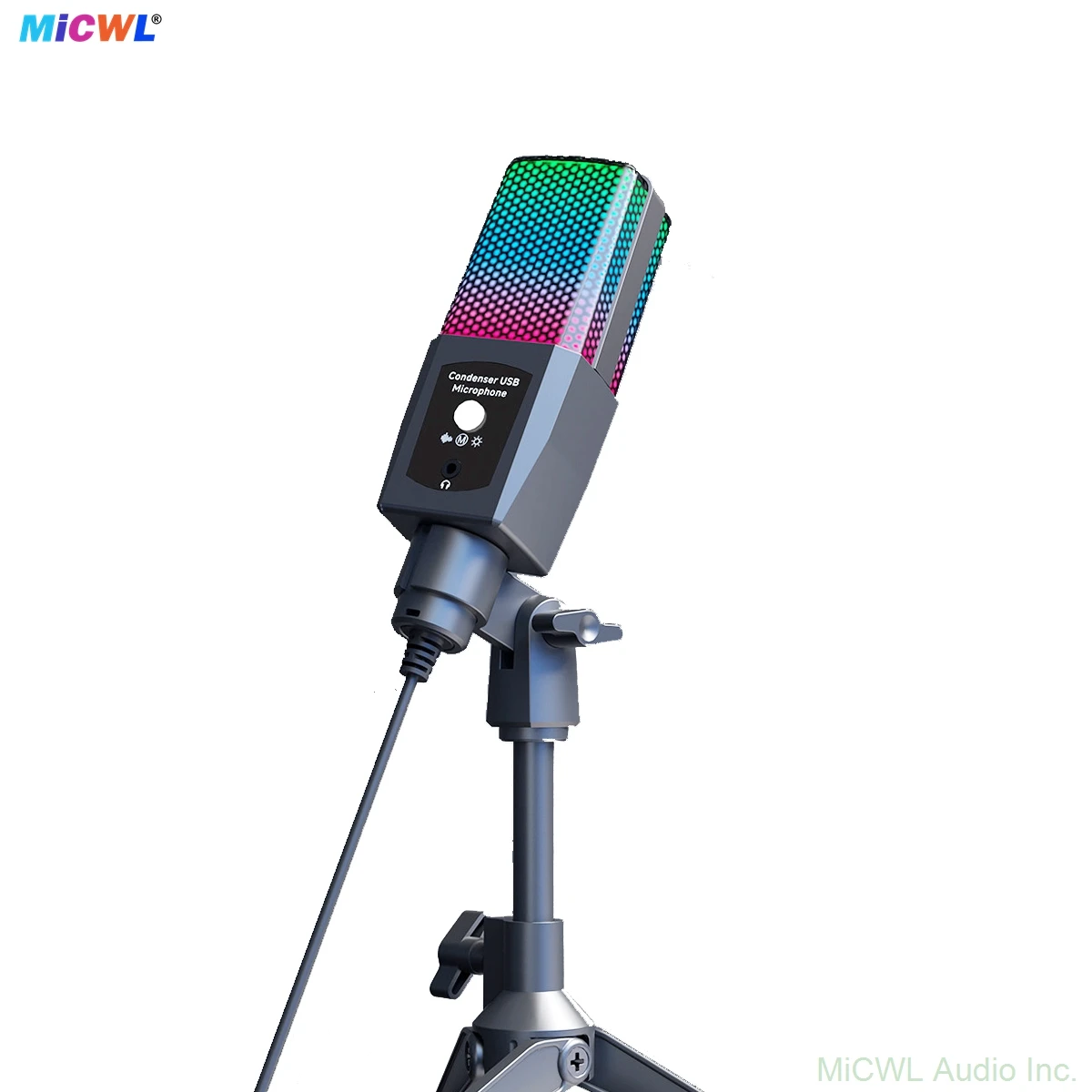 Tabletop USB Microphone RGB LED Type-C Condenser Gaming Microphone Computer Professional Mic For PC PS4 PS5 Mac Phone Recording
Tabletop USB Microphone RGB LED Type-C Condenser Gaming Microphone Computer Professional Mic For PC PS4 PS5 Mac Phone Recording