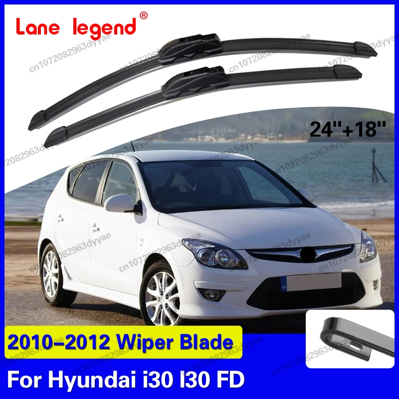 Lane Legend 2pcs Wiper Front Wiper Blades Set For Hyundai i30 I30 FD 2010 - 2012 Windshield Windscreen Window 24"+18"
Lane Legend 2pcs Wiper Front Wiper Blades Set For Hyundai i30 I30 FD 2010 - 2012 Windshield Windscreen Window 24"+18"