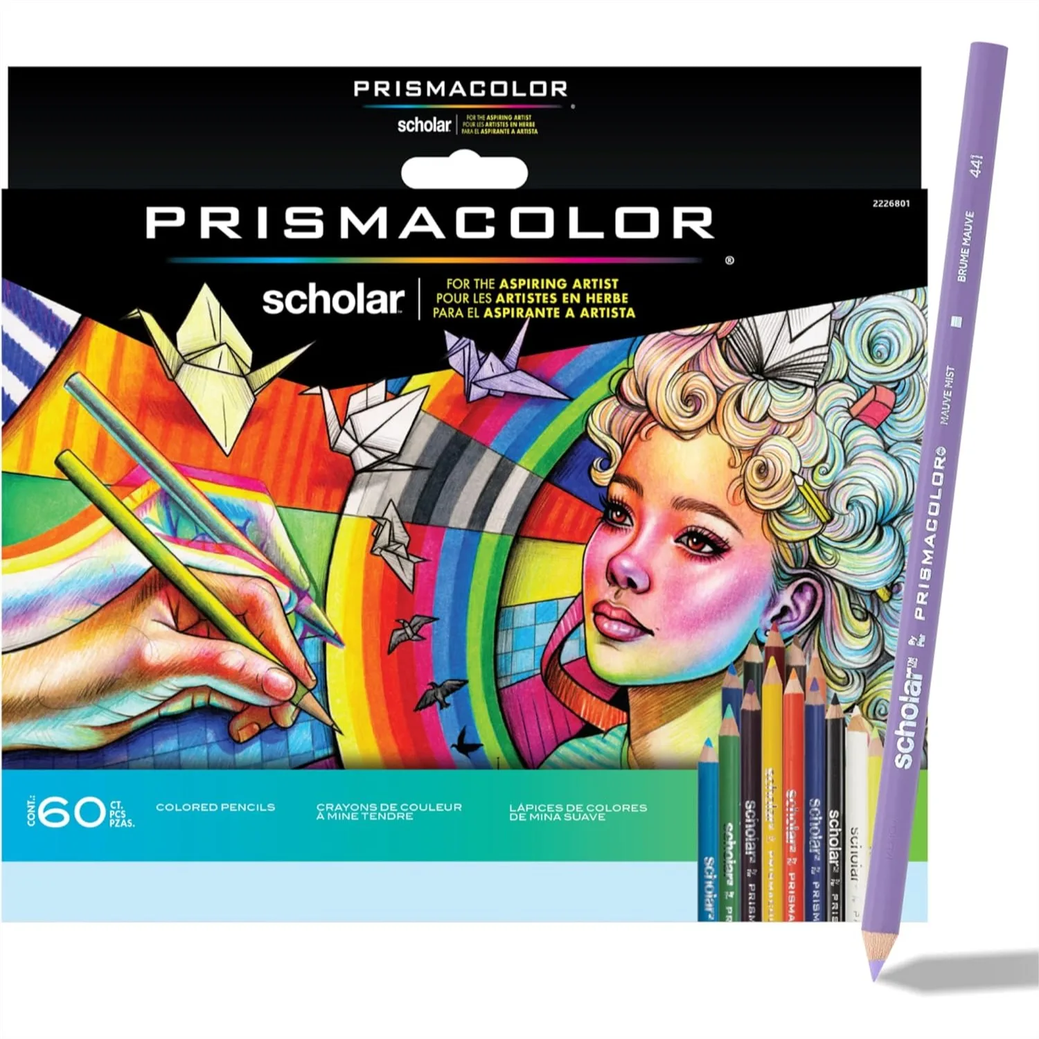 Colored Pencils For Sketching Drawing And Coloring, 60 Count Assorted Colors Art Supplies
Colored Pencils For Sketching Drawing And Coloring, 60 Count Assorted Colors Art Supplies