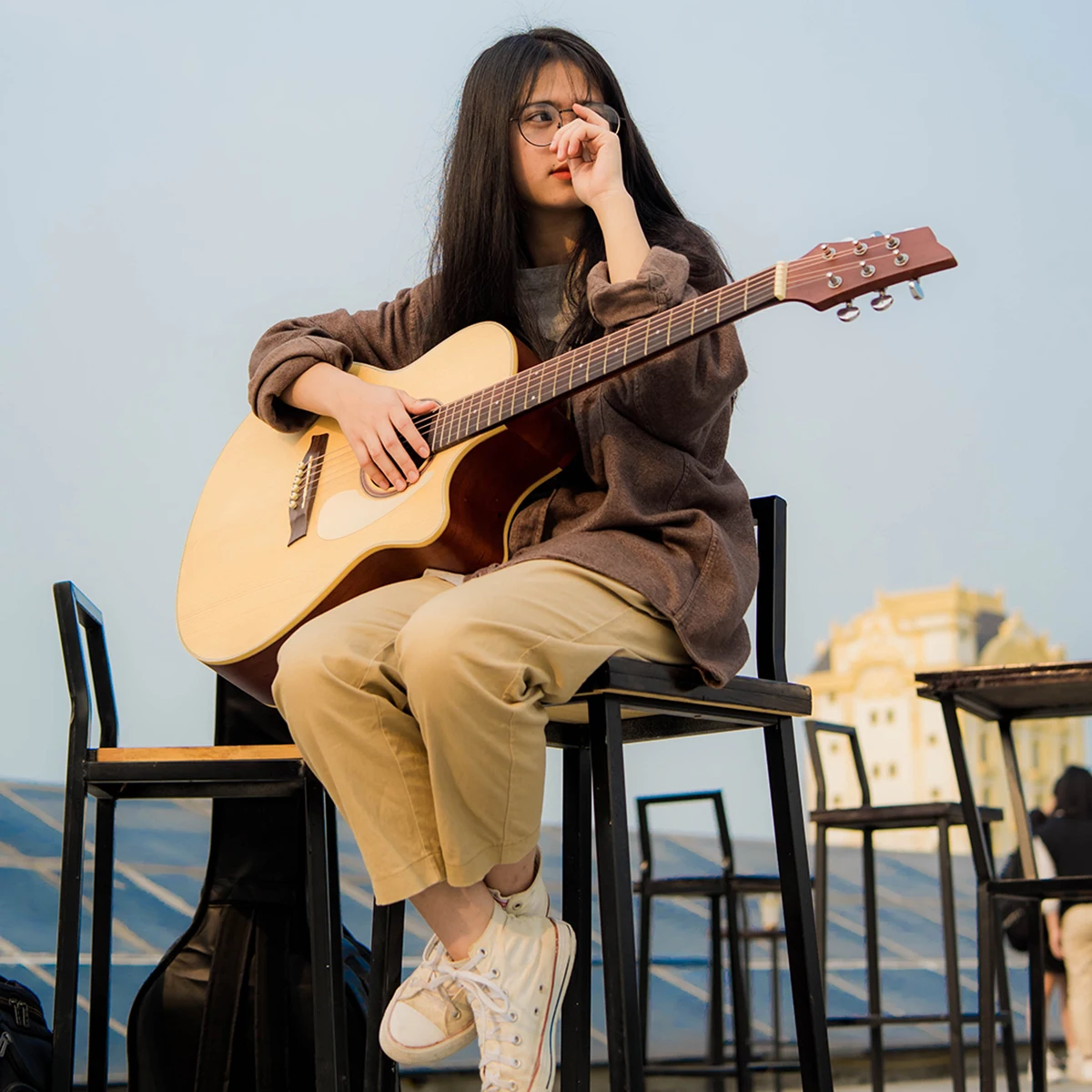 1Pc Pet Material Guitar Accessory Shield on Design Transparent Protective Sticker 40/41 Inch 
1Pc Pet Material Guitar Accessory Shield on Design Transparent Protective Sticker 40/41 Inch