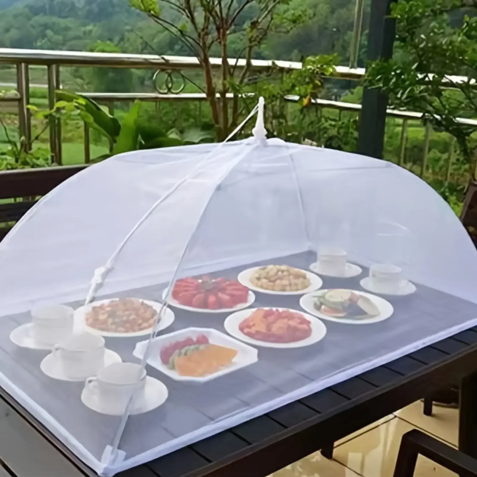 Food Cover Mesh Folding Washable Flies Tables Cover Insect Proof Protective Dish Covers Home Kitchen Storage Accessaries 
Food Cover Mesh Folding Washable Flies Tables Cover Insect Proof Protective Dish Covers Home Kitchen Storage Accessaries