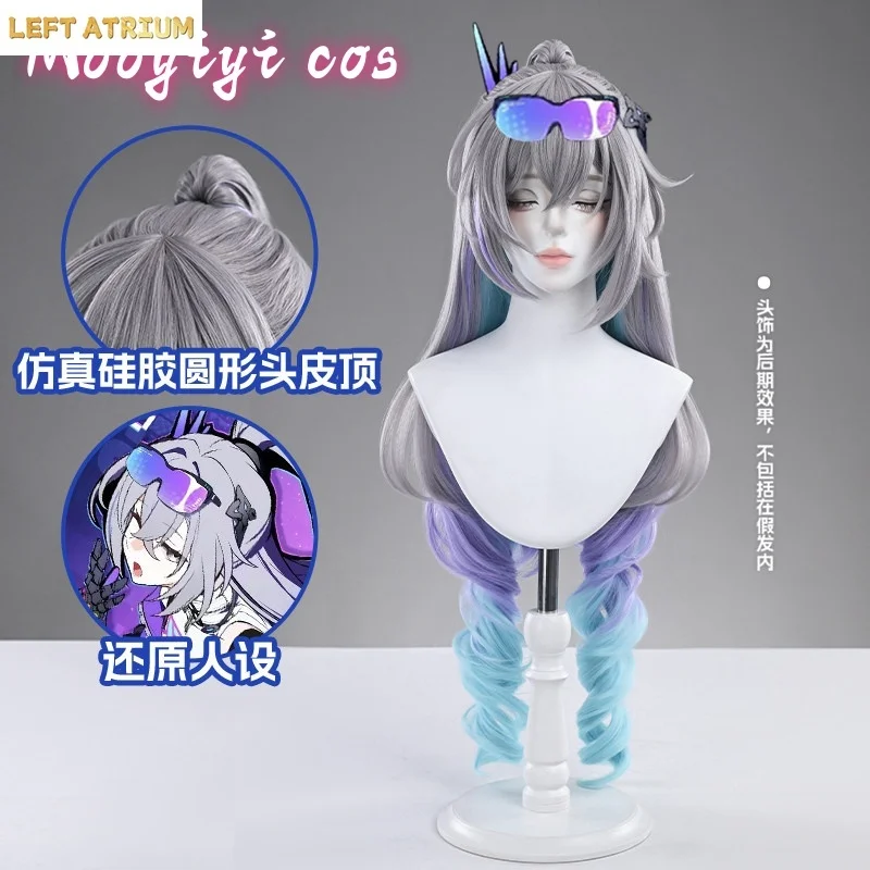 Newly Wig Silver Wolf Cosplay Wig Halloween and Christmas Comic Exhibition Game Honkai: Star Rail Free Cap 90cm length
Newly Wig Silver Wolf Cosplay Wig Halloween and Christmas Comic Exhibition Game Honkai: Star Rail Free Cap 90cm length