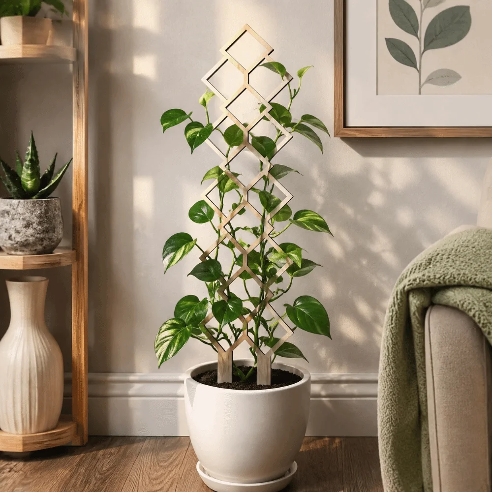 Wooden Garden Plant Trellis Hollow Out Climbing Stand Plant Support Rack Flowers Vine Geometric Potted Plant Climbing Rack
Wooden Garden Plant Trellis Hollow Out Climbing Stand Plant Support Rack Flowers Vine Geometric Potted Plant Climbing Rack