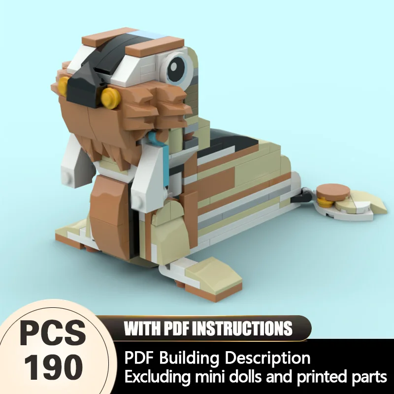 Creators Animal Series Model MOC Building Bricks Odobenidae Modular Technology Gifts Holiday Assemble Children Toys Suit
Creators Animal Series Model MOC Building Bricks Odobenidae Modular Technology Gifts Holiday Assemble Children Toys Suit