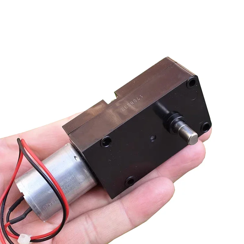 Micro L-Type / 7-Type Gear Motor DC 6V-12V 29RPM-60RPM Slow Speed Mini 370 Turbo Worm Gear Reduction Motor DIY Hobby Toy Model
Micro L-Type / 7-Type Gear Motor DC 6V-12V 29RPM-60RPM Slow Speed Mini 370 Turbo Worm Gear Reduction Motor DIY Hobby Toy Model