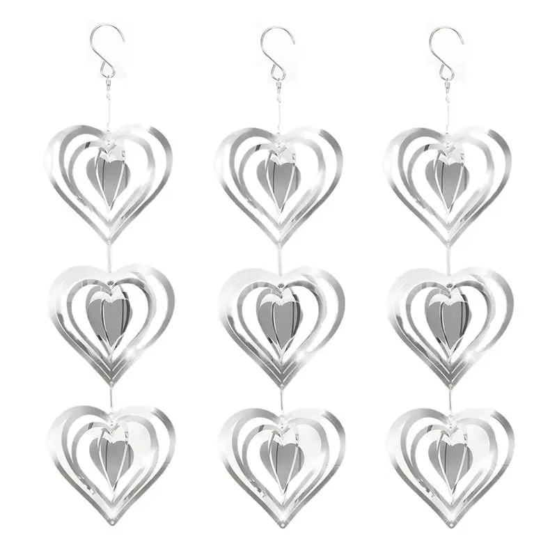 A67P-3PCS Heart Bird Scare Discs Set,Double-Sided Bird Reflectors,Highly Reflective Wind Spinners Bird Devices Garden Decor
A67P-3PCS Heart Bird Scare Discs Set,Double-Sided Bird Reflectors,Highly Reflective Wind Spinners Bird Devices Garden Decor