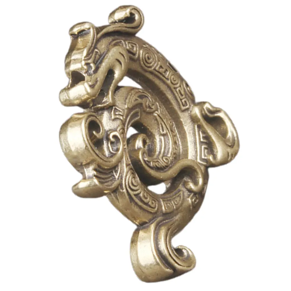 Mini Brass Statue Retro Zodiac Durable Ornament Desktop Decor Sculpture Brass Craft Chinese Dragon Decoration Dragon
Mini Brass Statue Retro Zodiac Durable Ornament Desktop Decor Sculpture Brass Craft Chinese Dragon Decoration Dragon