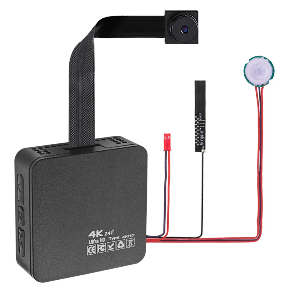 4K PIR Body Sensor Camera Module Video Recorder Small Tiny Surveillance Motion Detection DIY WiFi Mini Cam
4K PIR Body Sensor Camera Module Video Recorder Small Tiny Surveillance Motion Detection DIY WiFi Mini Cam