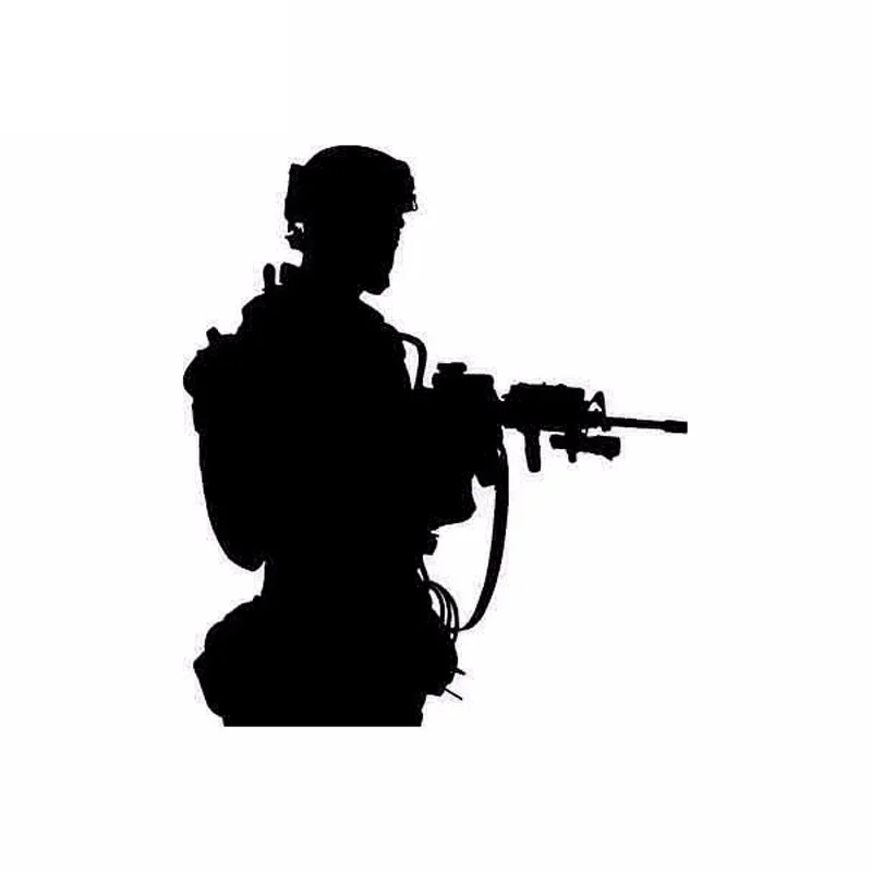 Car Stickers Personalized Fashion Army Shooting Decal PVC Car Stickers Creative Waterproof Cover Scratch Black/white, 16cm*14cm
Car Stickers Personalized Fashion Army Shooting Decal PVC Car Stickers Creative Waterproof Cover Scratch Black/white, 16cm*14cm