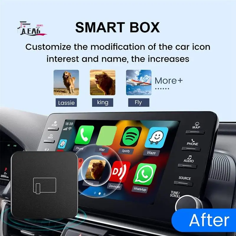 AEA6-Wireless Adapter, Bluetooth 5G Wired To Wireless For Nissan Camry Mercedes Toyota Mazda Citroen
AEA6-Wireless Adapter, Bluetooth 5G Wired To Wireless For Nissan Camry Mercedes Toyota Mazda Citroen