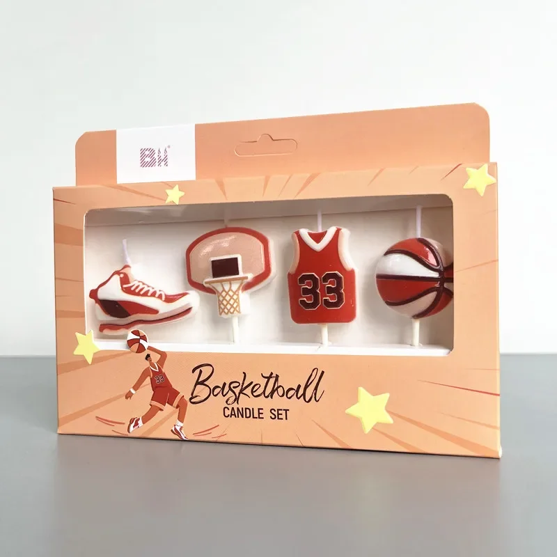1set Children's birthday Soccer Candles Cake Toppers Carton Candle Basketball Decoration Them Party
1set Children's birthday Soccer Candles Cake Toppers Carton Candle Basketball Decoration Them Party