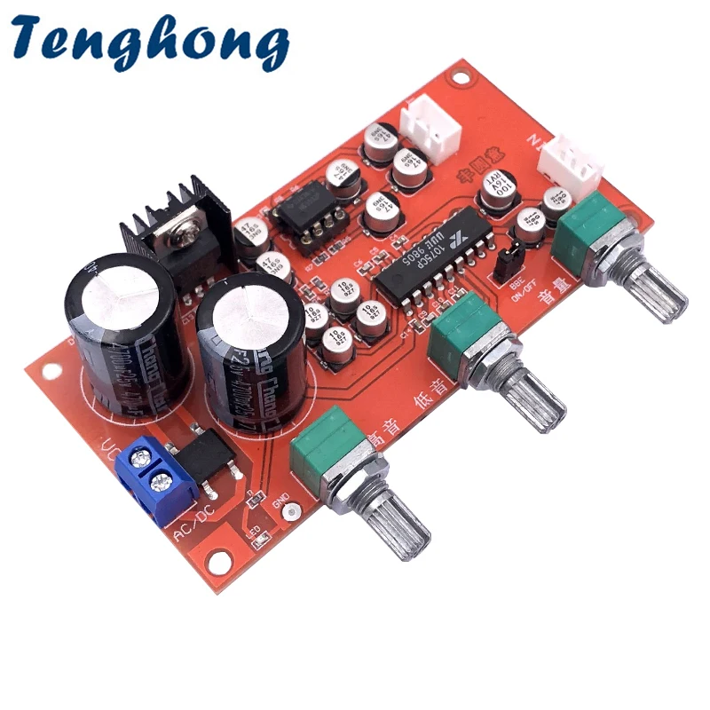 Tenghong 1 шт. XR1075 BBE тональный предусилитель аудио плата с NE5532 OP AMP предусилитель высокие частоты регулировка громкости усилитель мощности
Tenghong 1 шт. XR1075 BBE тональный предусилитель аудио плата с NE5532 OP AMP предусилитель высокие частоты регулировка громкости усилитель мощности
