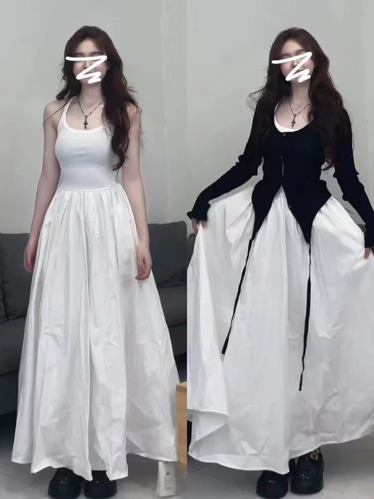 plus Size Women's Korean Style White Dress And Blouse Two-Piece Set Autumn Spring Seasonal Breathable Polyester Fiber Long Sl...
plus Size Women's Korean Style White Dress And Blouse Two-Piece Set Autumn Spring Seasonal Breathable Polyester Fiber Long Sl...