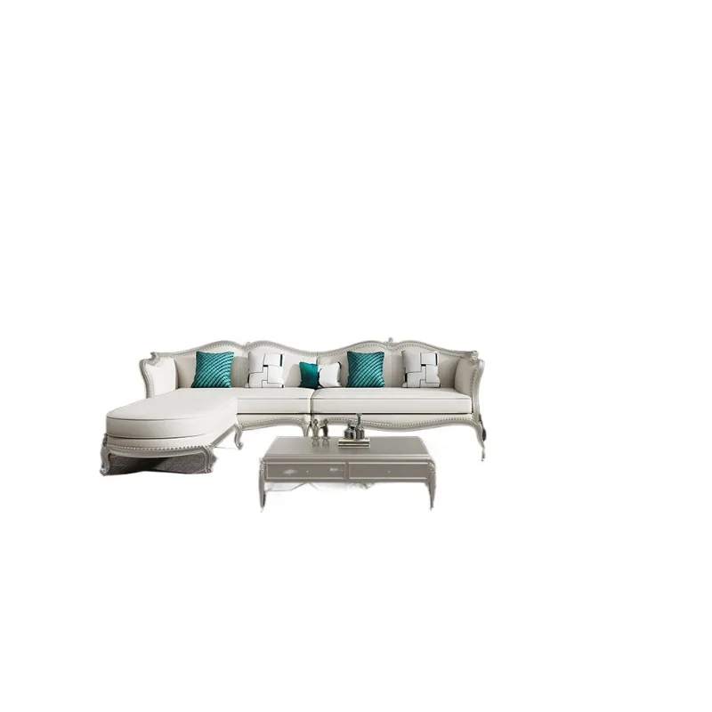 American light luxury sofa combination living room corner modern simple size European leather solid wood high-end luxury
American light luxury sofa combination living room corner modern simple size European leather solid wood high-end luxury