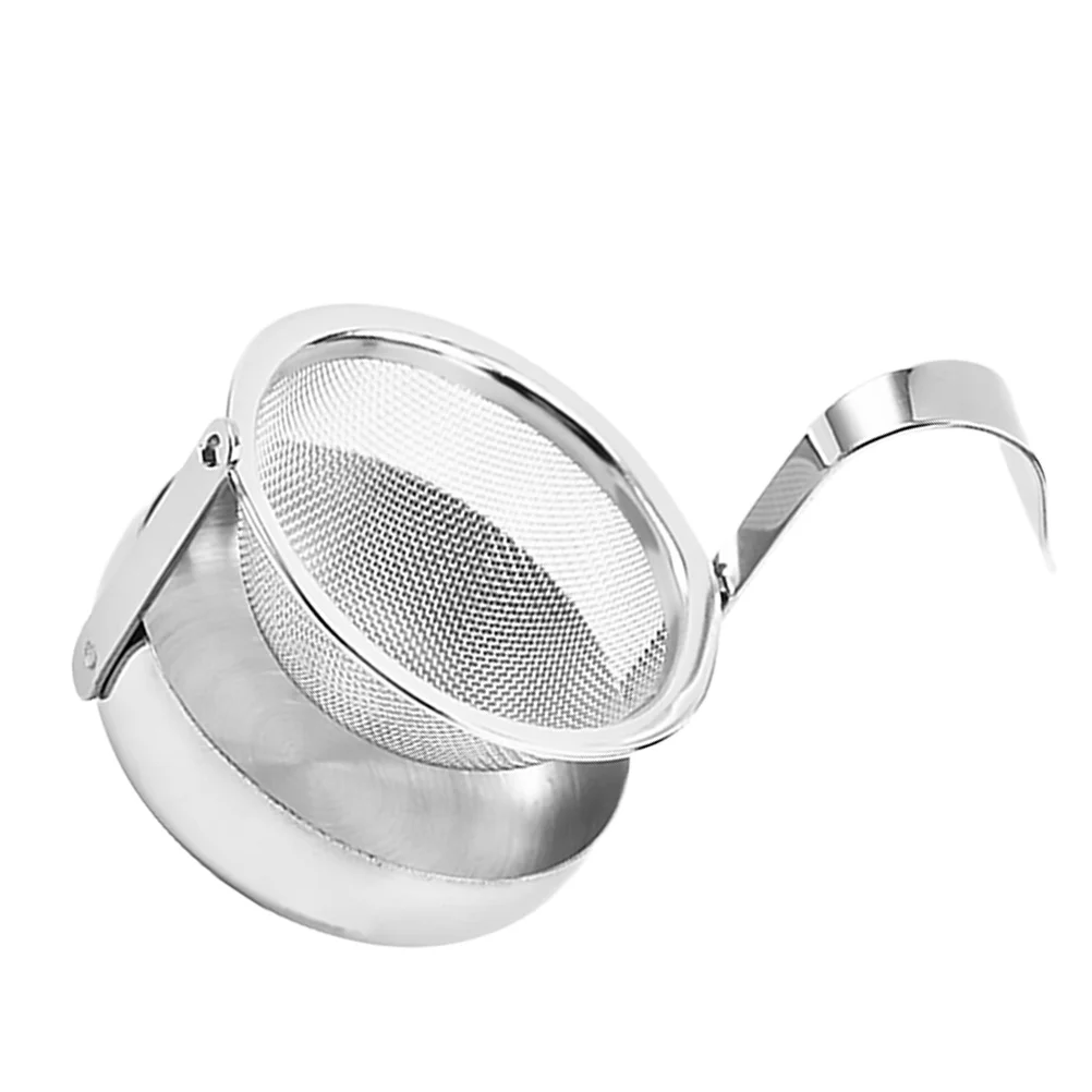 Stainless Steel Tea Strainer Leaf Filter Cup Portable Fine Mesh Reusable Teapot
Stainless Steel Tea Strainer Leaf Filter Cup Portable Fine Mesh Reusable Teapot