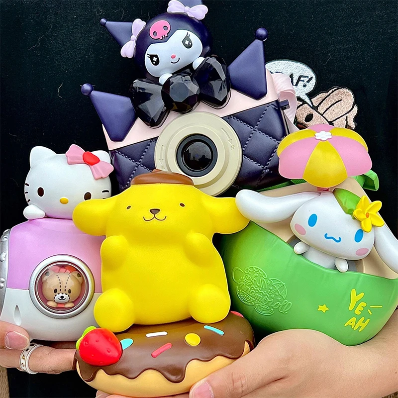 2023 Новый мультяшный Sanrio Hellokitty Kuromi Cinnamoroll Pom фигурки пурин детские игрушки подарок на день детей
2023 Новый мультяшный Sanrio Hellokitty Kuromi Cinnamoroll Pom фигурки пурин детские игрушки подарок на день детей