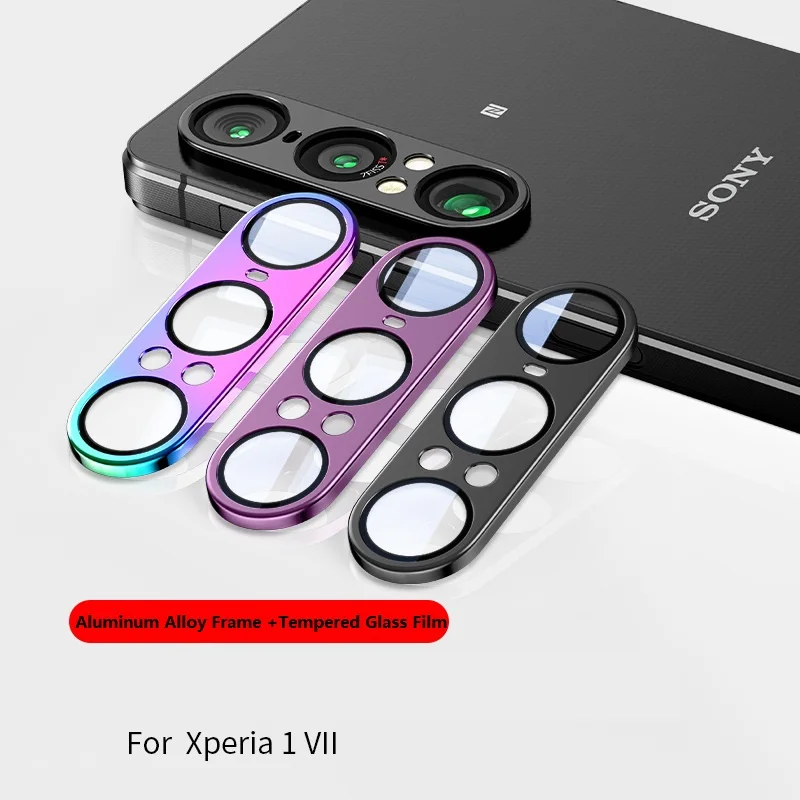for Sony Xperia 1 VII Camera Bezel Color Metal Frame Cover Anti Scratch Tempere Glass Film Super Slim Lens Protector Cap Sticker 
for Sony Xperia 1 VII Camera Bezel Color Metal Frame Cover Anti Scratch Tempere Glass Film Super Slim Lens Protector Cap Sticker