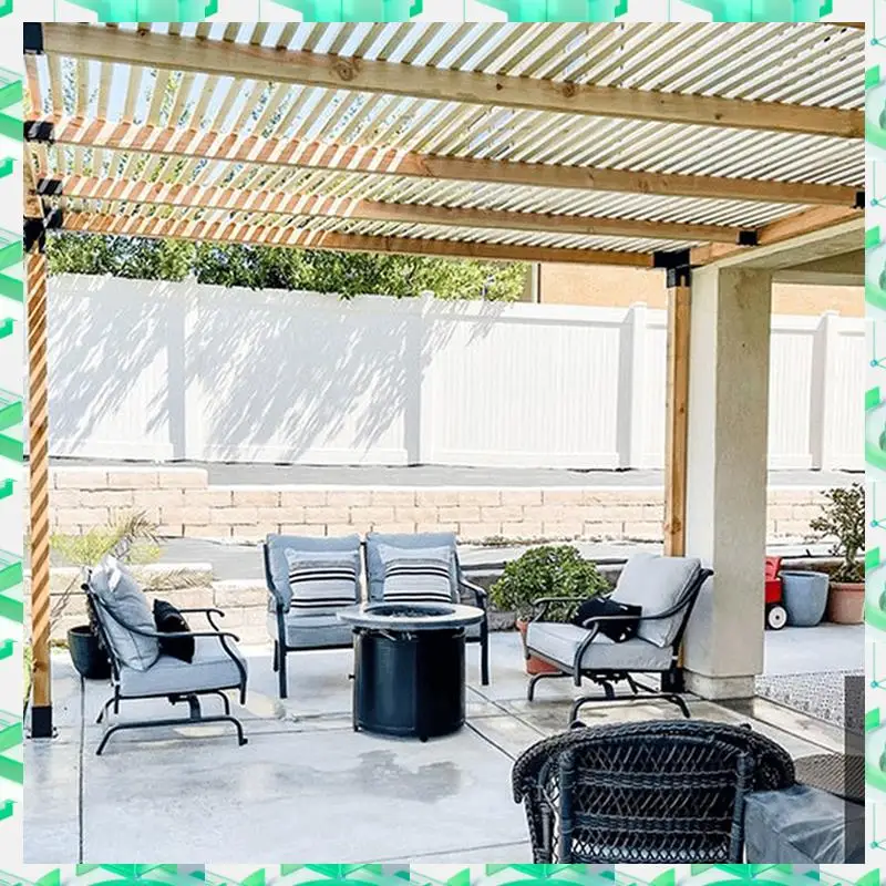 3C Electron Outdoor Pergola Rafter Bracket Joist Hanger Deck Railing Bracket Connector For 2X4 Or 2X6 (Black) 4 Pack,Outdoor Per
3C Electron Outdoor Pergola Rafter Bracket Joist Hanger Deck Railing Bracket Connector For 2X4 Or 2X6 (Black) 4 Pack,Outdoor Per