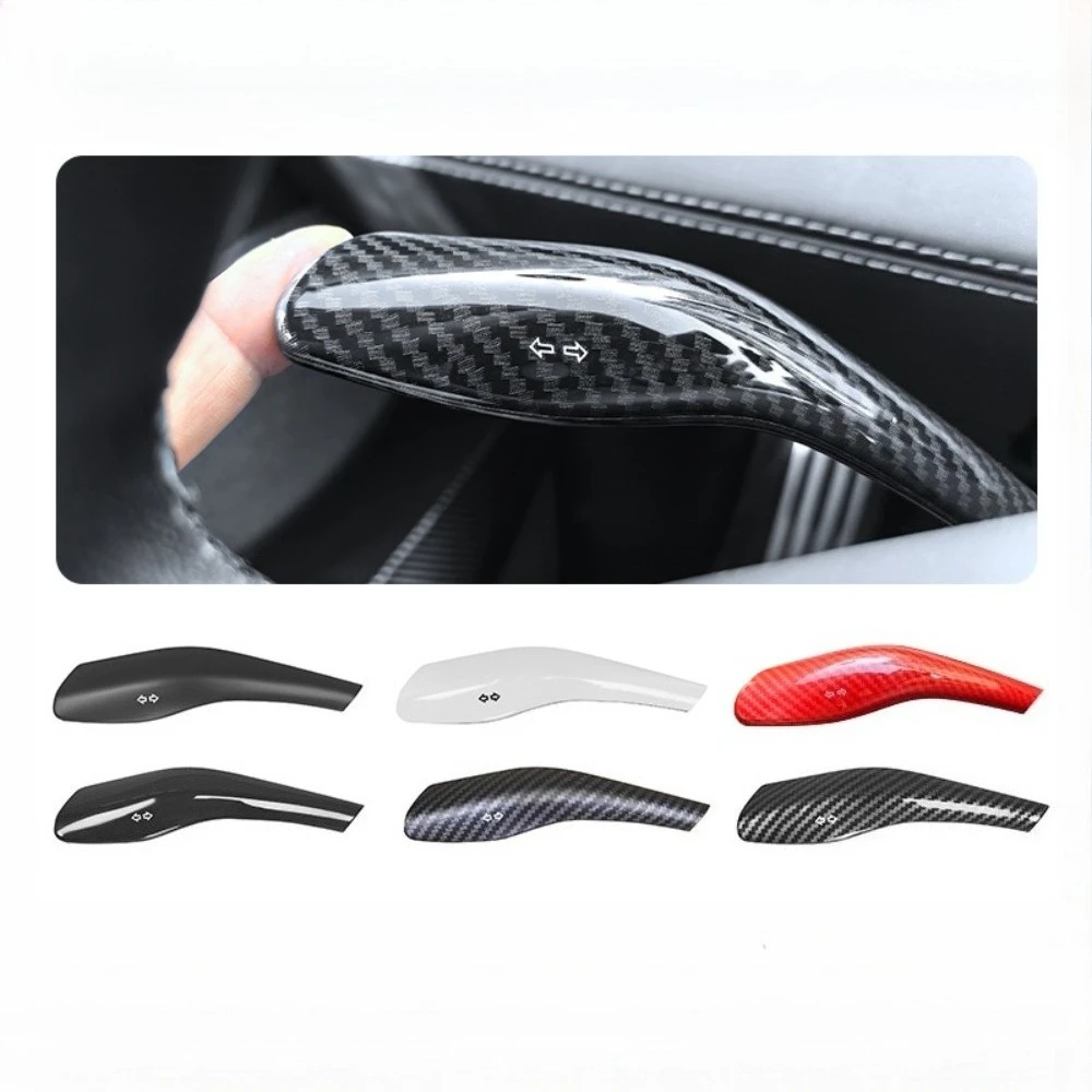 Carbon Fiber Gear Shift Cover ABS Steering Lever Handle Protection For Tesla Model Y 2025-2026 Juniper Shifter Shell Car Decor
Carbon Fiber Gear Shift Cover ABS Steering Lever Handle Protection For Tesla Model Y 2025-2026 Juniper Shifter Shell Car Decor