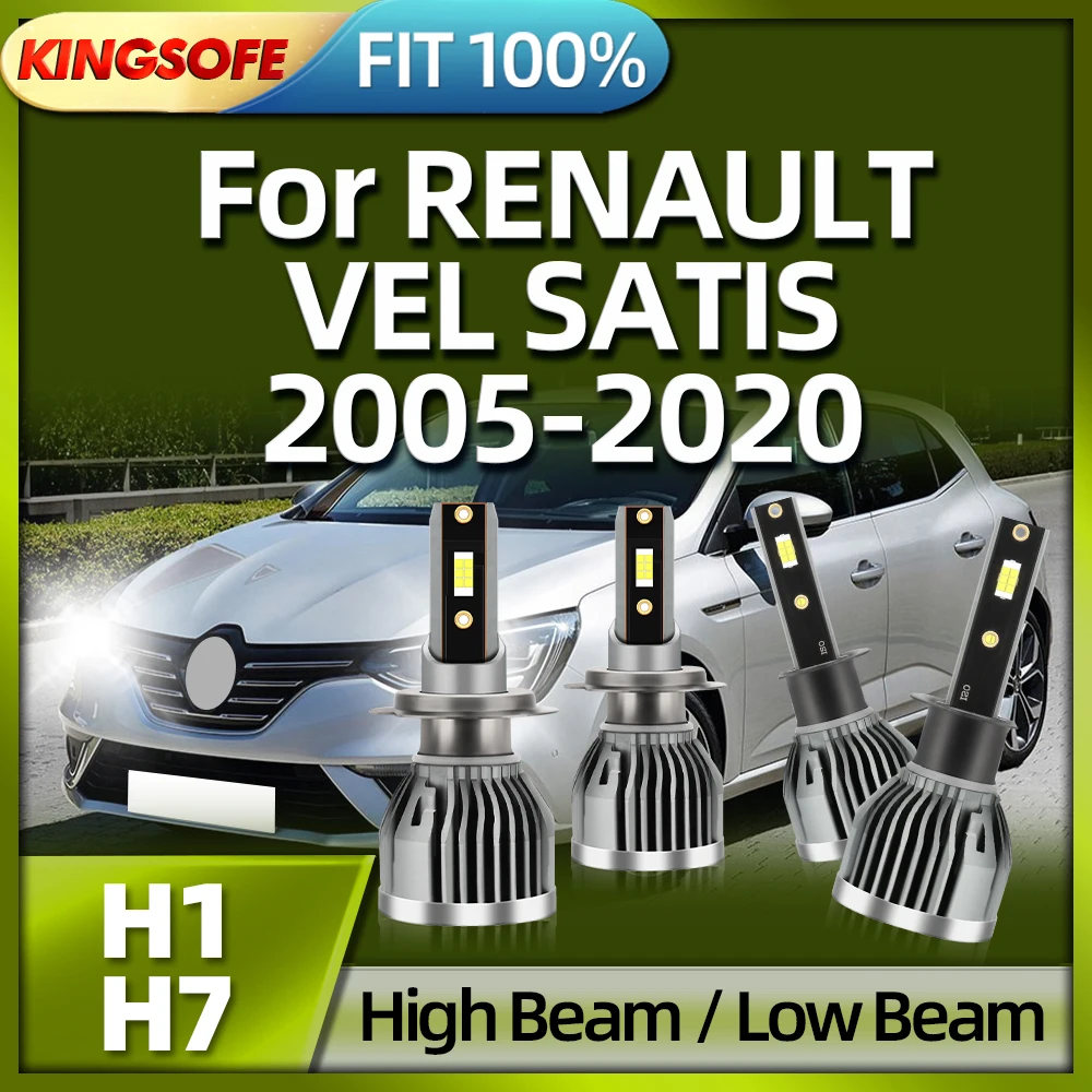 KINGSOFE LED Headlight Light H1 H7 6000K For RENAULT VEL SATIS 2005 2006 2007 2008 2009 2010 2011 2012 2013 2014 2015 2016-2020
KINGSOFE LED Headlight Light H1 H7 6000K For RENAULT VEL SATIS 2005 2006 2007 2008 2009 2010 2011 2012 2013 2014 2015 2016-2020
