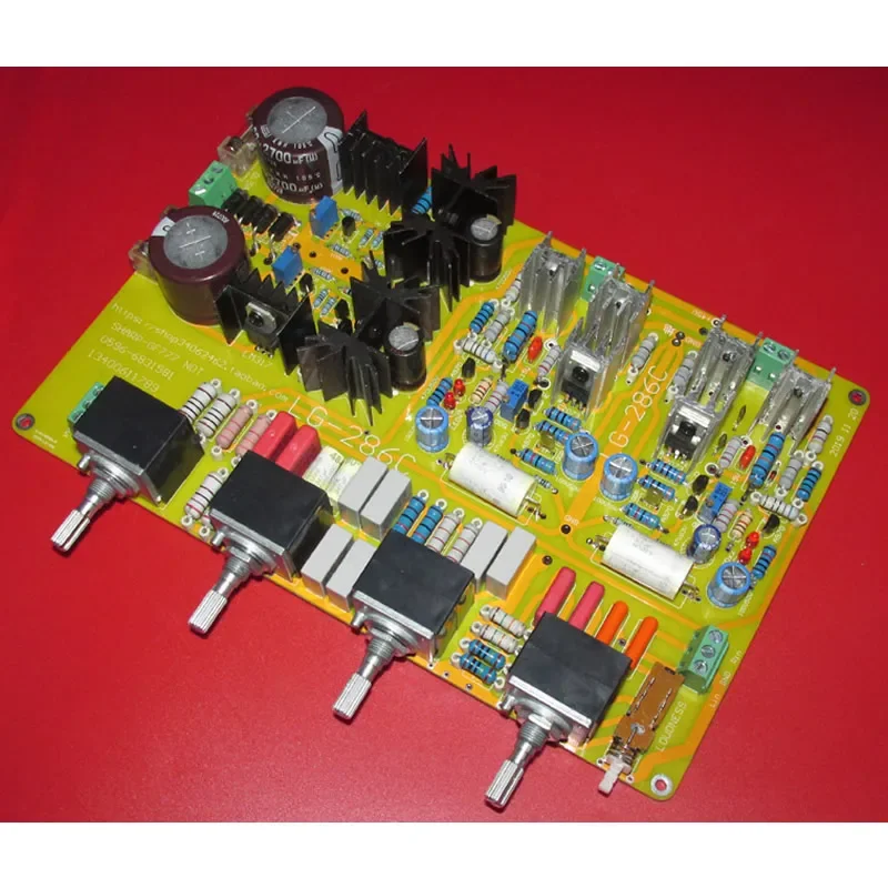 Pure Class A preamplifier board, equal loudness tone balance board, parallel Class A regulated power supply
Pure Class A preamplifier board, equal loudness tone balance board, parallel Class A regulated power supply