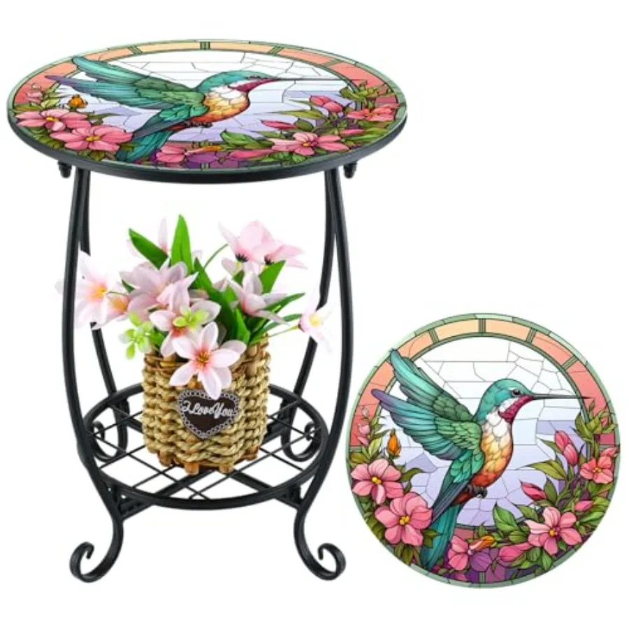 Outdoor Side Table Round Small Mosaic Patio Accent door End Plant Metal Coffee Tea Table for Yard Porch Garden Patio Livg Room
Outdoor Side Table Round Small Mosaic Patio Accent door End Plant Metal Coffee Tea Table for Yard Porch Garden Patio Livg Room
