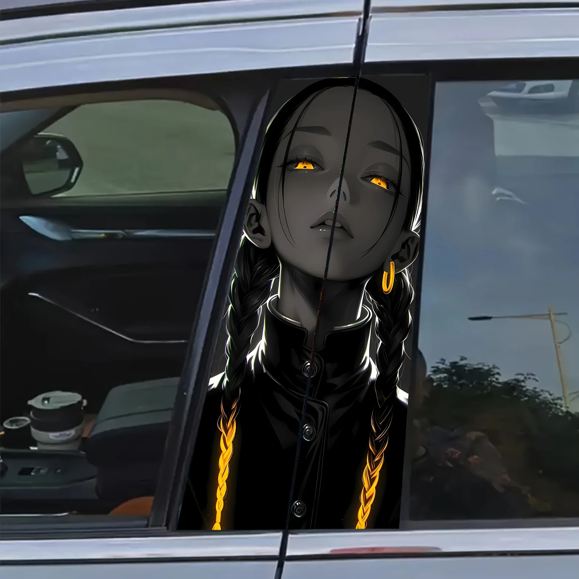 Набор из 2 автомобильных наклеек Cool Girl, винил, устойчивые к царапинам водонепроницаемые наклейки, наклейки на стойки B, легко приклеиваемые и отрывающиеся,
Набор из 2 автомобильных наклеек Cool Girl, винил, устойчивые к царапинам водонепроницаемые наклейки, наклейки на стойки B, легко приклеиваемые и отрывающиеся,