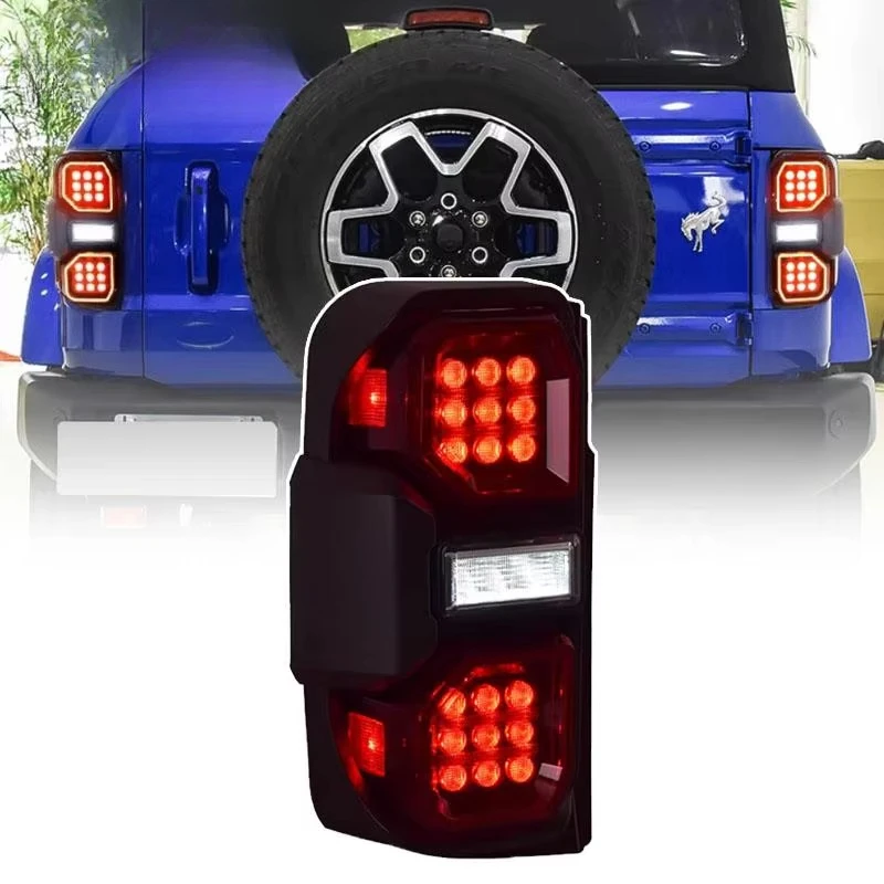 20-23 for Bronco LED Taillight Assembly Clear Lens with Red Color Off-Road Modification Accessories for Car Tail Lamp
20-23 for Bronco LED Taillight Assembly Clear Lens with Red Color Off-Road Modification Accessories for Car Tail Lamp