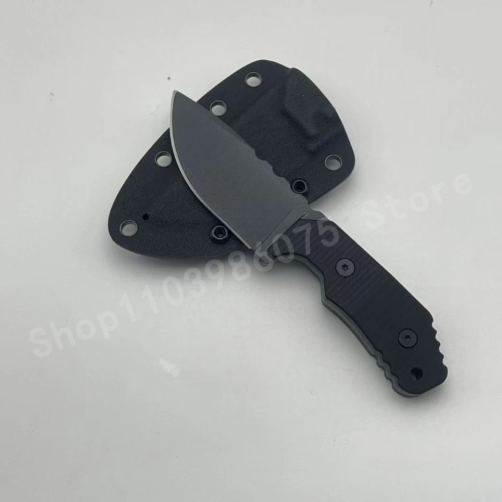 G10 Handle Fixed Blade Knife Practical Cutting Knife 8Cr13Mov Blade Multi-functional Tool Knife for Outdoor Exploration
G10 Handle Fixed Blade Knife Practical Cutting Knife 8Cr13Mov Blade Multi-functional Tool Knife for Outdoor Exploration