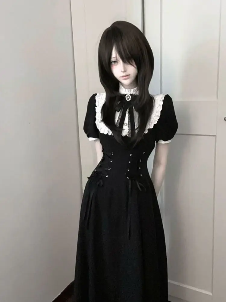 Винтажное женское платье миди Y2K, французское кружевное вечернее платье, облегающее платье феи принцессы в стиле пэчворк, элегантная официальная повседневная одежда, новинка осени
Винтажное женское платье миди Y2K, французское кружевное вечернее платье, облегающее платье феи принцессы в стиле пэчворк, элегантная официальная повседневная одежда, новинка осени