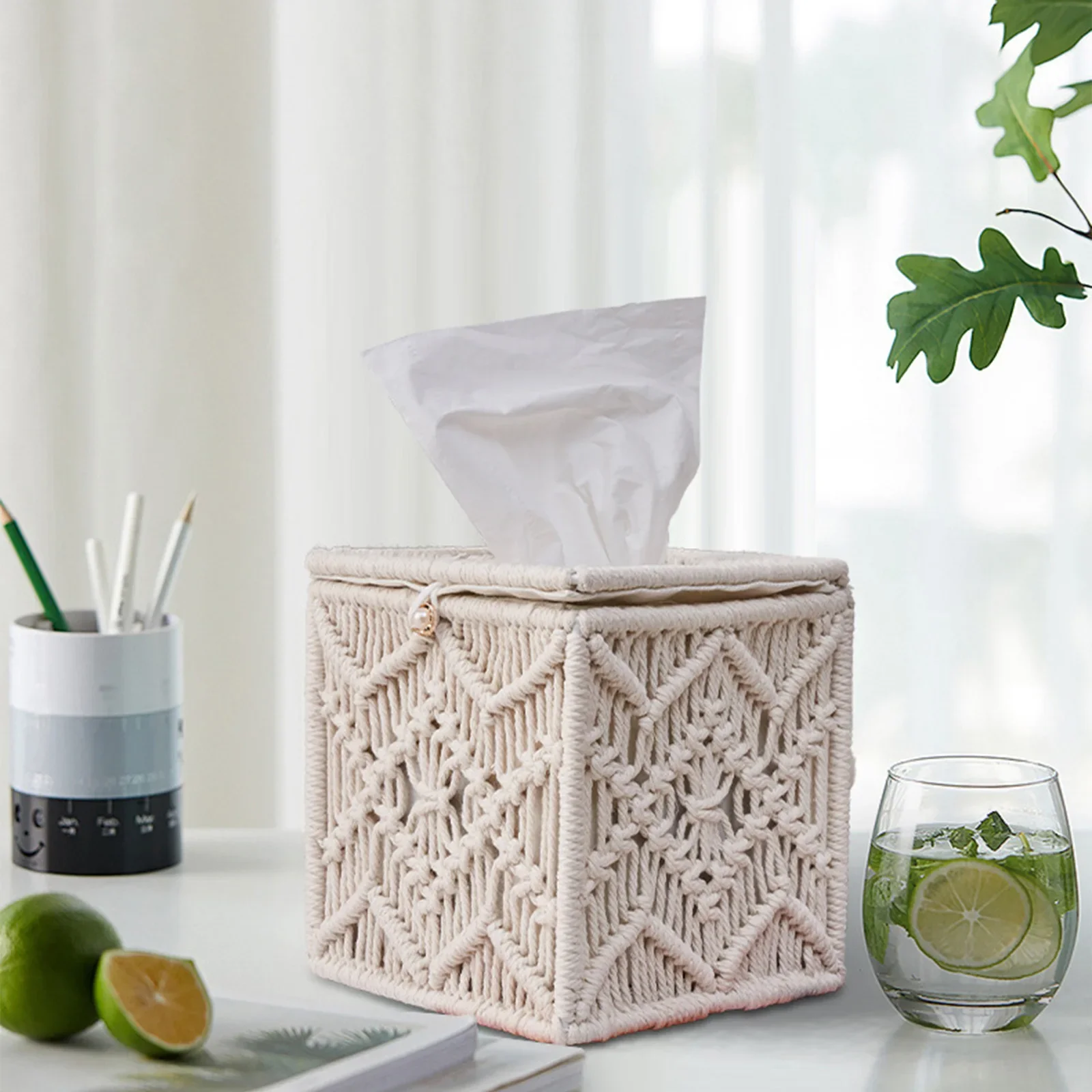 Home Decoration Square Fashionable Weaving Pattern Indoor And Outdoor Use Woven Tissue Box Cover Measures Cm W X Cm L X Cm H
Home Decoration Square Fashionable Weaving Pattern Indoor And Outdoor Use Woven Tissue Box Cover Measures Cm W X Cm L X Cm H