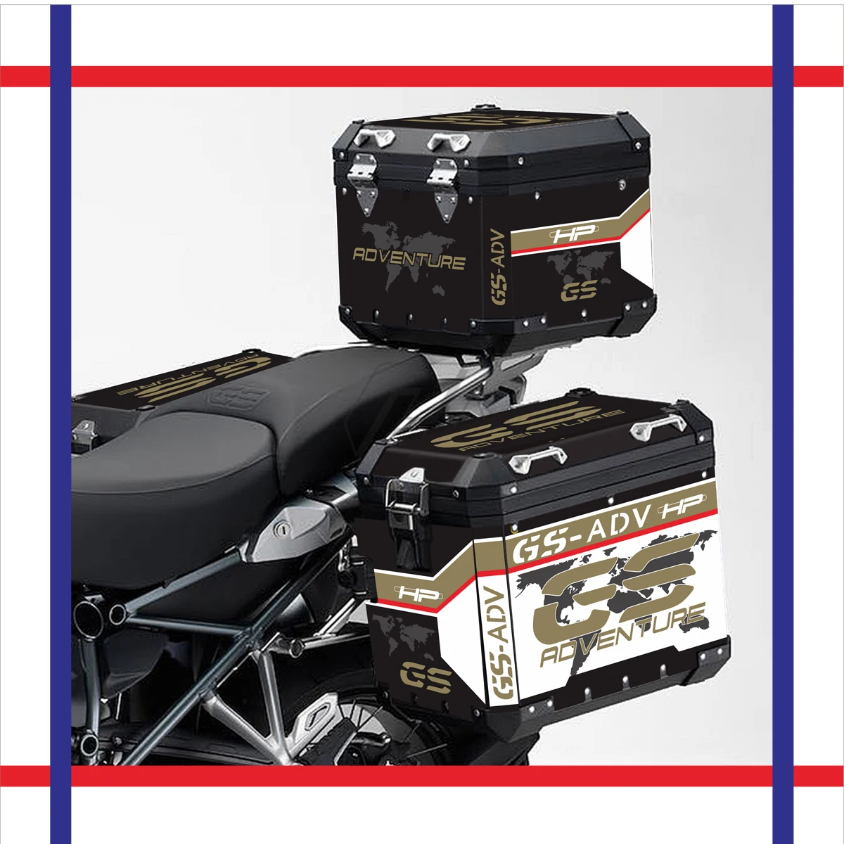 Motorcycle Aluminum Box Sticker Case for BMW Panniers 40 GS R1250GS R1200GS ADV Triple Black Adventure 2019-2023
Motorcycle Aluminum Box Sticker Case for BMW Panniers 40 GS R1250GS R1200GS ADV Triple Black Adventure 2019-2023