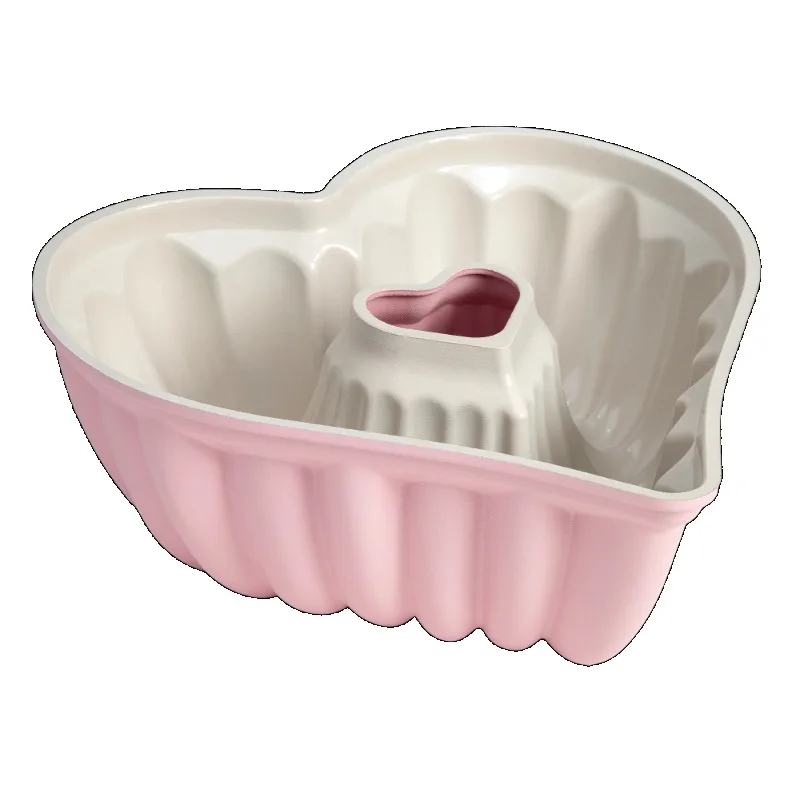 Hilton Premium Nonstick Heart Shaped Fluted Pan, Dishwasher Safe, 9.5 inch, Pink
Hilton Premium Nonstick Heart Shaped Fluted Pan, Dishwasher Safe, 9.5 inch, Pink