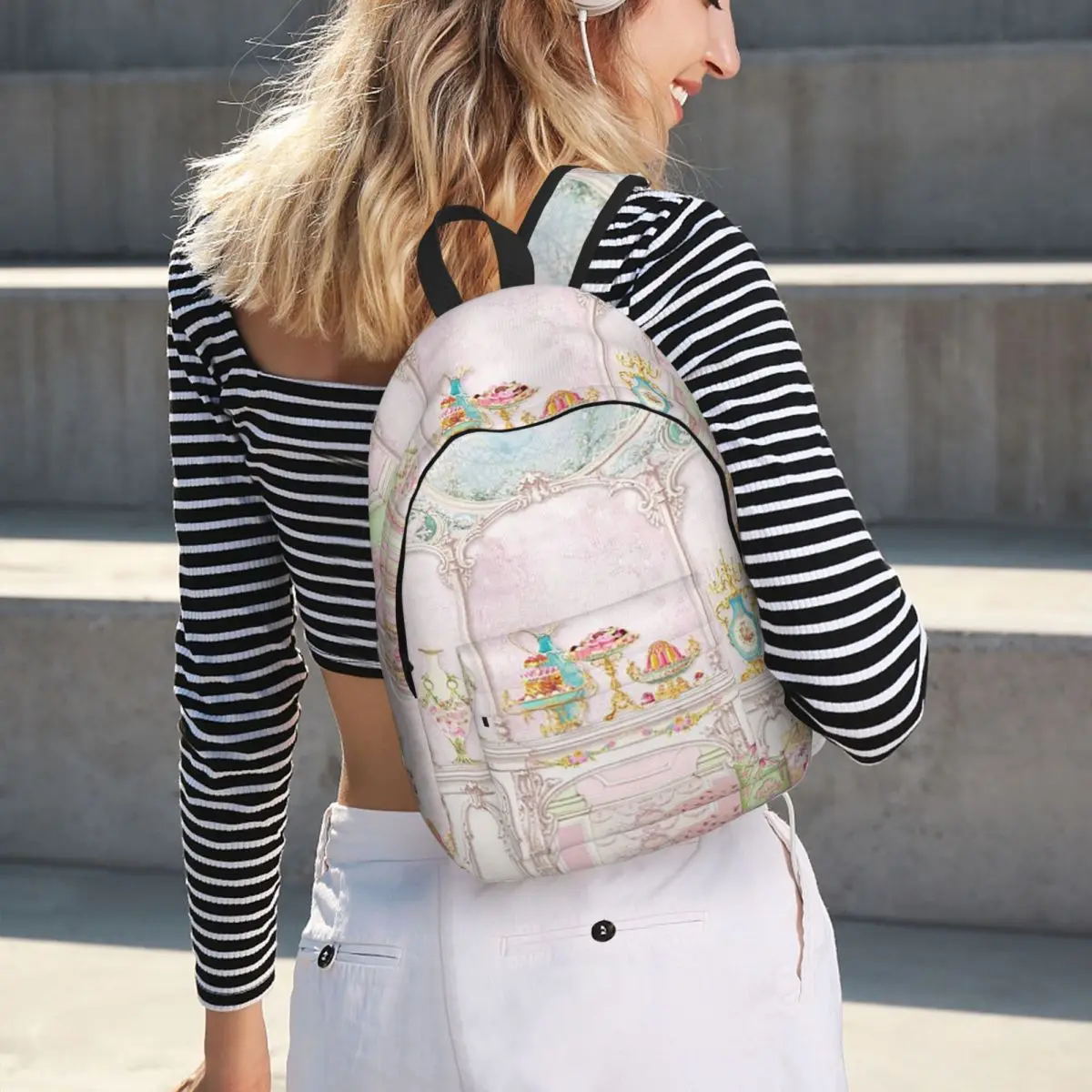 French Patisserie Marie Antoinette Cake Shop Diorama Student Backpack School Bag Hiking Travel Daypack Bookbag Shoulder Bags
French Patisserie Marie Antoinette Cake Shop Diorama Student Backpack School Bag Hiking Travel Daypack Bookbag Shoulder Bags