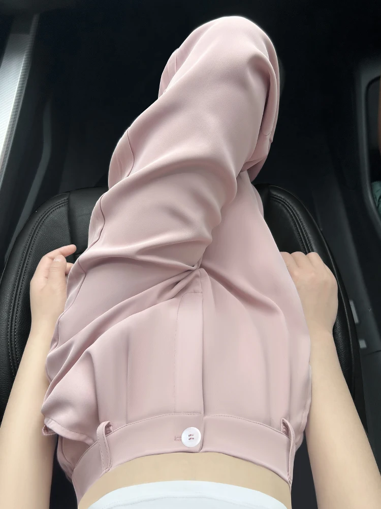 Pink Ice Silk Wide Leg Pants Women's Summer Thin High-End Drape Straight Cut Suit Pants Casual Lightweight Trousers
Pink Ice Silk Wide Leg Pants Women's Summer Thin High-End Drape Straight Cut Suit Pants Casual Lightweight Trousers