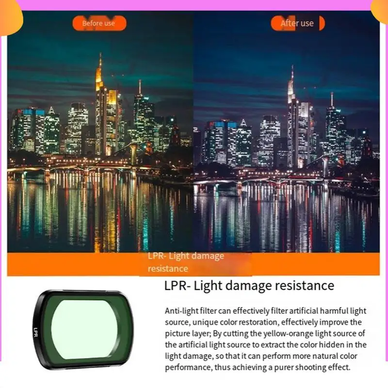A23P Lens Filters Set Photography Filter For DJI Osmo Pocket 3 Magnetic Design Star 8X/LPR Professional Photography Filter
A23P Lens Filters Set Photography Filter For DJI Osmo Pocket 3 Magnetic Design Star 8X/LPR Professional Photography Filter