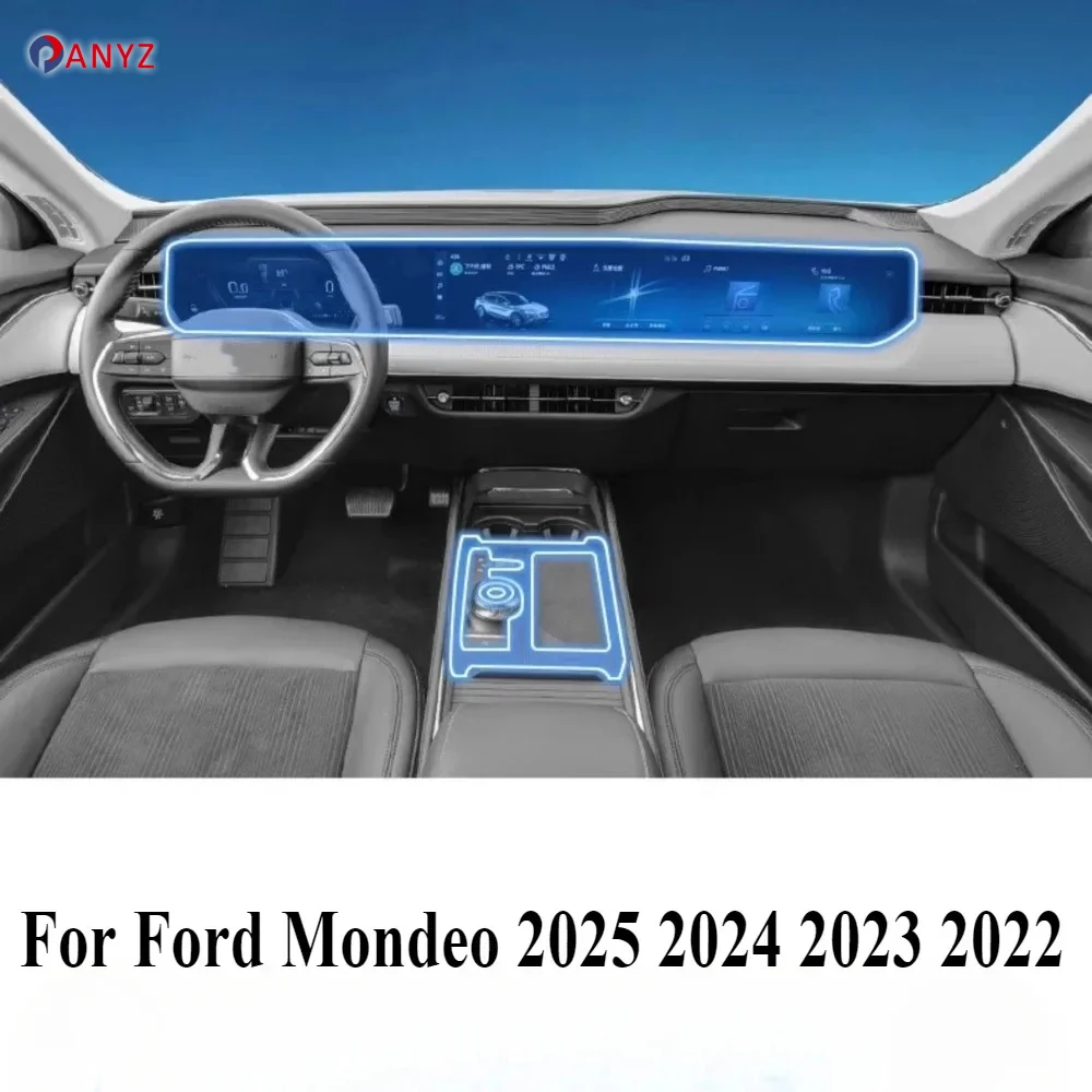 PPF Protection film For Ford Mondeo 2025 2024 2023 Interior Accessories transparent TPU GPS Navigation Gear Panel Center Console
PPF Protection film For Ford Mondeo 2025 2024 2023 Interior Accessories transparent TPU GPS Navigation Gear Panel Center Console