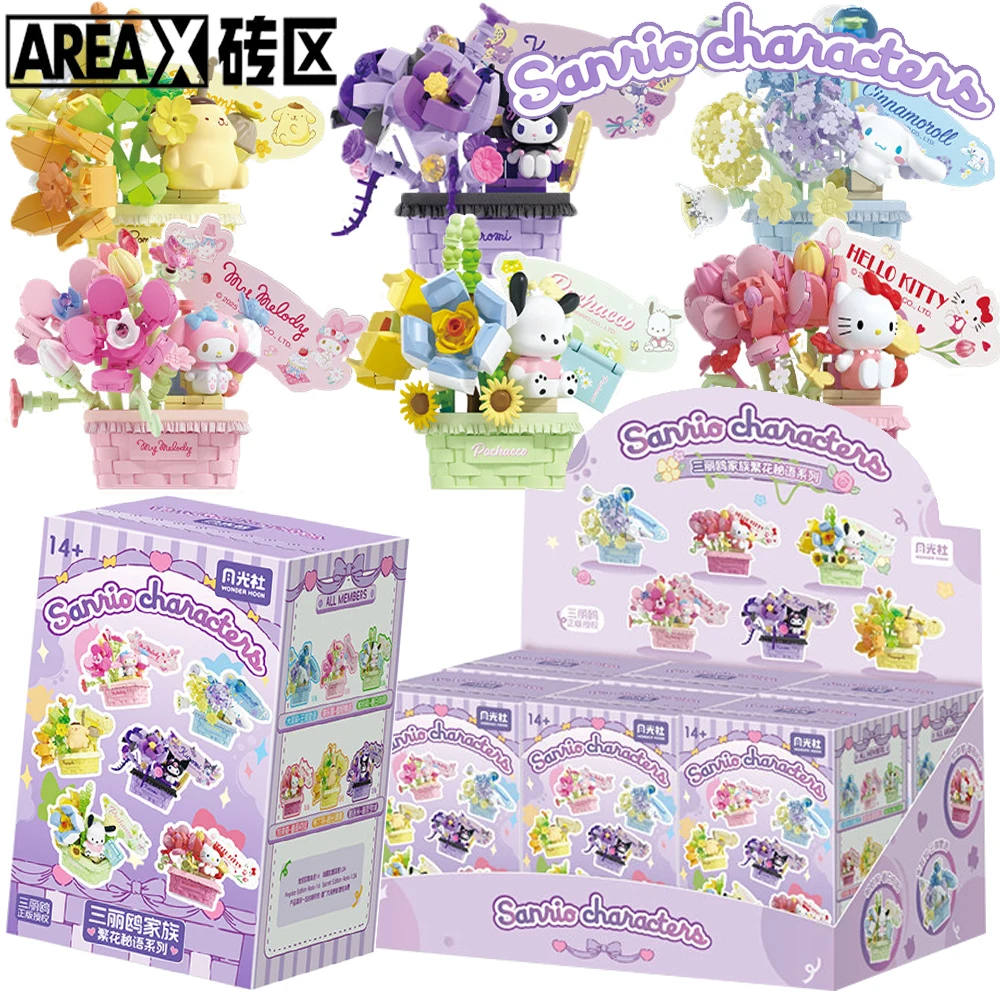 Genuine AREAX Sanrio Characters Blind Box Toys Hot Anime Cartoon Star Kuromi Cinnamoroll Assembly Model Ornament Decor Gifts
Genuine AREAX Sanrio Characters Blind Box Toys Hot Anime Cartoon Star Kuromi Cinnamoroll Assembly Model Ornament Decor Gifts