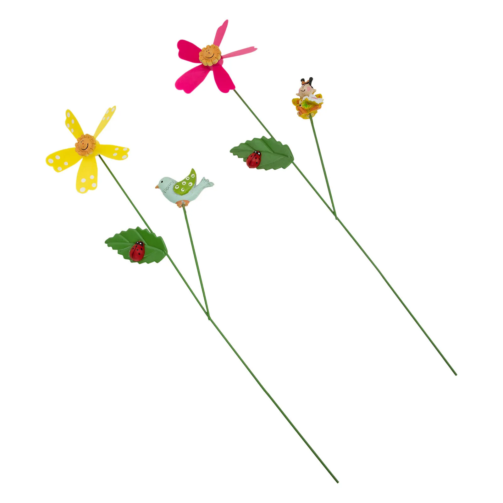 2Pcs Metal Flower Windmill Rotating Decorative Iron Patio Lawn Garden Ornament Metal Flower Outdoor Decor
2Pcs Metal Flower Windmill Rotating Decorative Iron Patio Lawn Garden Ornament Metal Flower Outdoor Decor