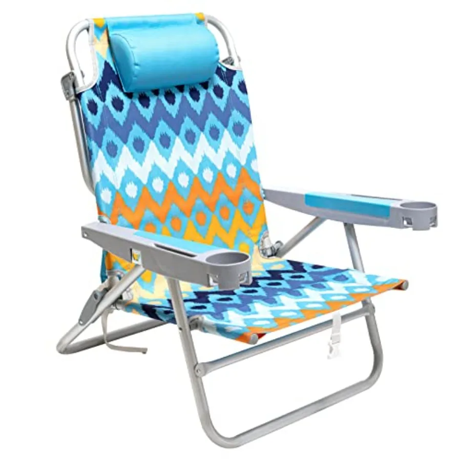 Extra Wide 8" Low Beach Chair 5 Position Lay Flat XL Oversized Portable Folding Camping Chairs with Cup Holder for Outdoor/Trip
Extra Wide 8" Low Beach Chair 5 Position Lay Flat XL Oversized Portable Folding Camping Chairs with Cup Holder for Outdoor/Trip