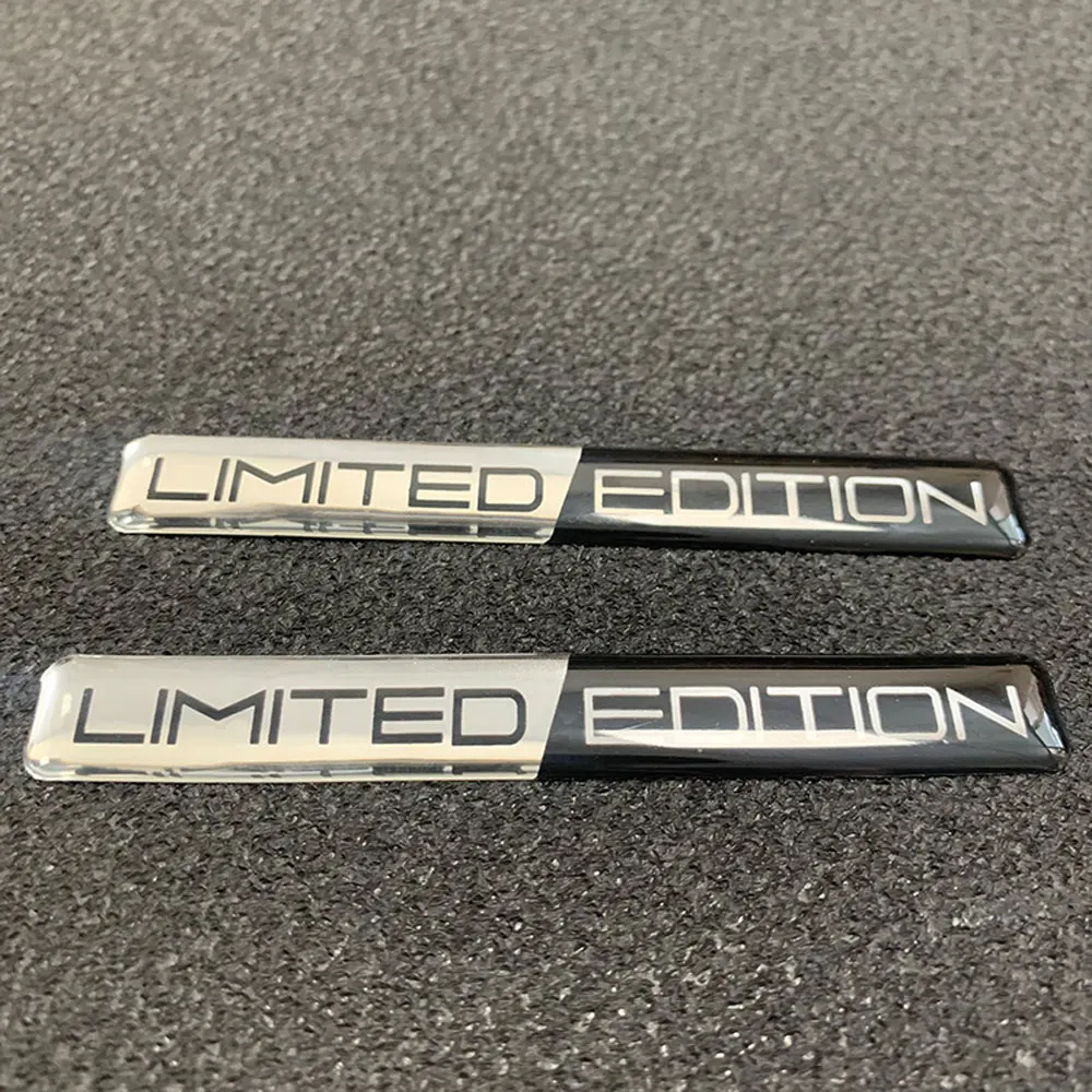 2pcs Car Stickers 3D Emblem Limited Edition Styling Badge Decal Sticker Auto Door Bumper Trunk Body Side Decor Accessories
2pcs Car Stickers 3D Emblem Limited Edition Styling Badge Decal Sticker Auto Door Bumper Trunk Body Side Decor Accessories