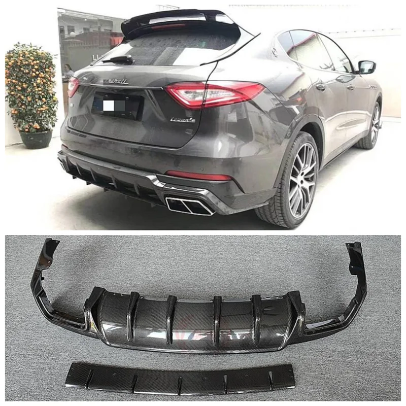 For Maserati Levante 2016-2022 High Quality Carbon Fiber Car Rear Bumper Lip Diffuser Spoiler Protector Cover
For Maserati Levante 2016-2022 High Quality Carbon Fiber Car Rear Bumper Lip Diffuser Spoiler Protector Cover