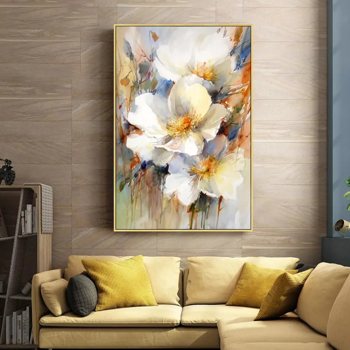 Flower Oil Painting 100% Handmade Original White Knife Paintings on Canvas Wall Art Pictures Home Decor Hand Painted Painting
Flower Oil Painting 100% Handmade Original White Knife Paintings on Canvas Wall Art Pictures Home Decor Hand Painted Painting
